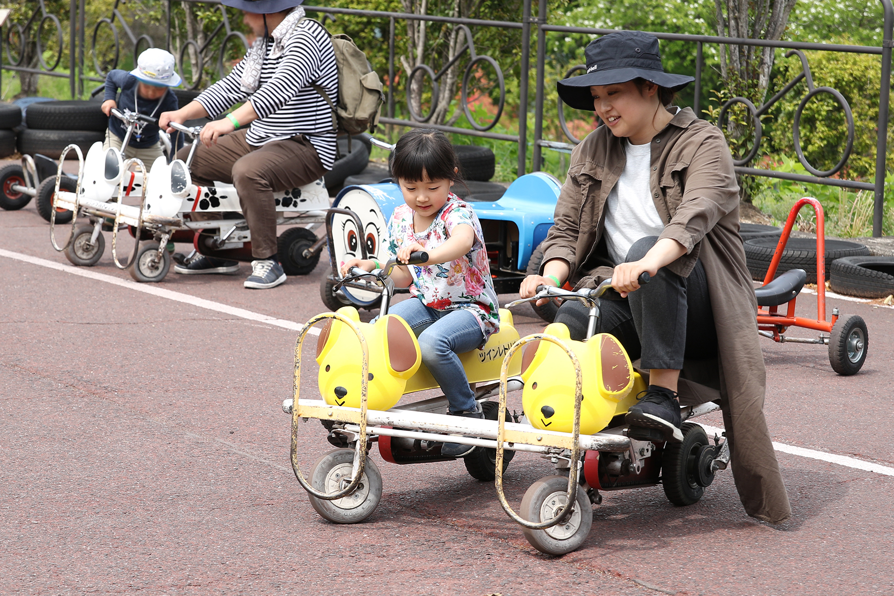 おもしろ自転車 | アトラクション | 渋川スカイランドパーク